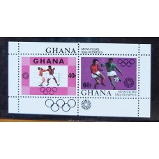 FUTBOL GHANA HOJA BLOQUE NUEVA MINT !!!